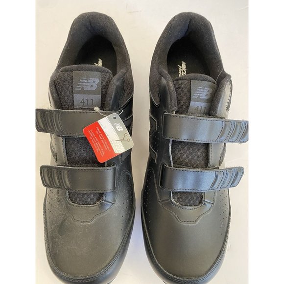 New Balance 411 Walking Shoes Men's Size 13 4E Wide Black Hook and Loop MW411HK2 - Picture 8 of 10